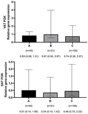 The association of dietary insulinemic indices with PI3K, PTEN, and Akt gene expressions in visceral and subcutaneous adipose tissues among individuals undergoing abdominal surgery